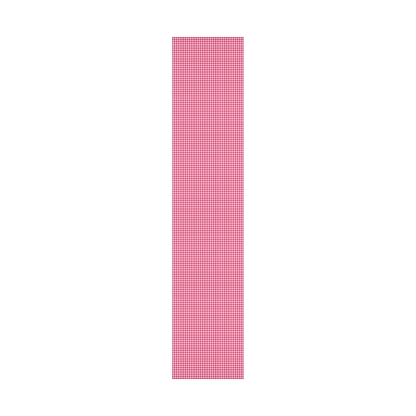 Pink & Red Gingham Valentine's Wrapping Paper