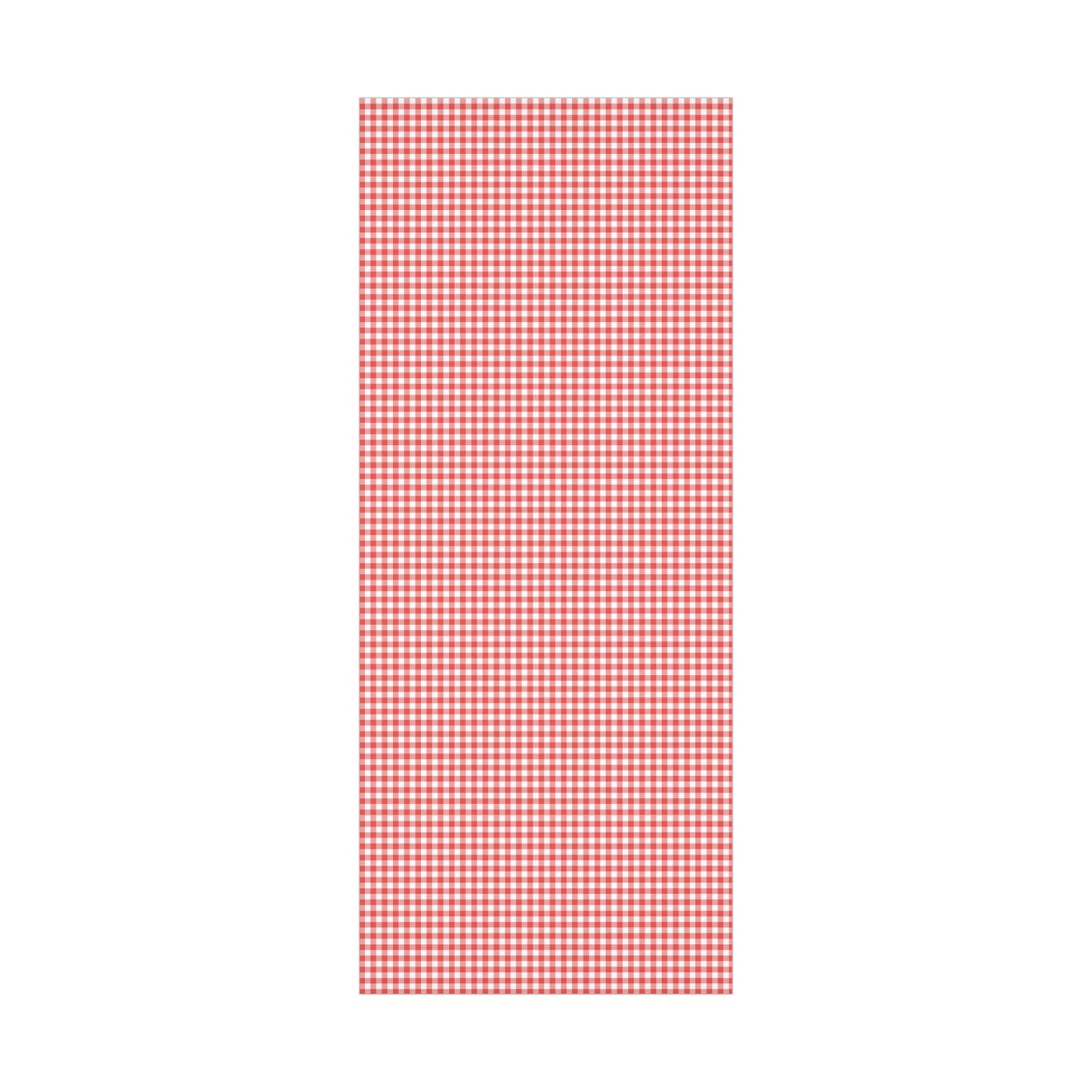 Red Gingham Valentine's Wrapping Paper
