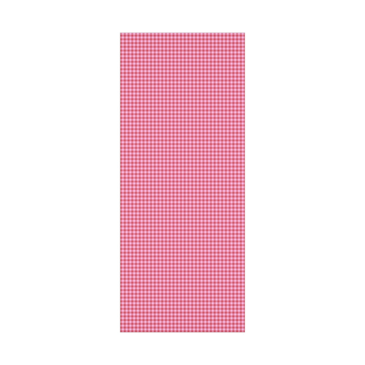 Pink & Red Gingham Valentine's Wrapping Paper