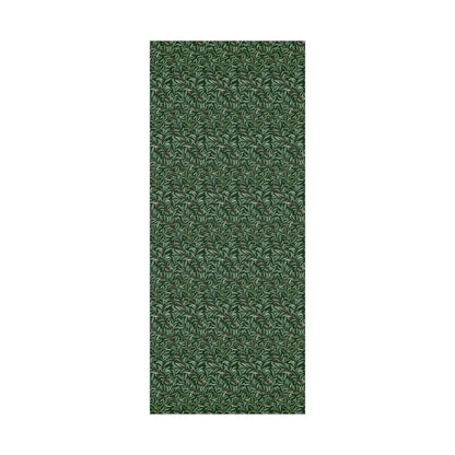 'Holly Jolly' Christmas Wrapping Paper - Dark Green