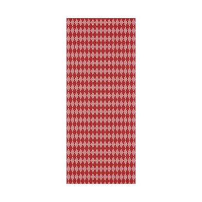 Striped Harlequin Wrapping Paper - Red